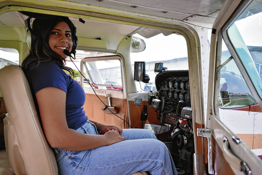 Local Teen Takes Flight: Following Her Dream of Becoming a Pilot at Indy South Greenwood Airport