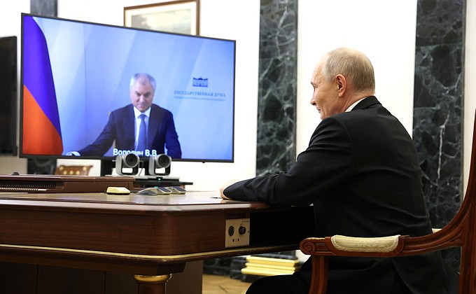 Вячеслав Володин: Итоги осенней сессии и планы на будущее