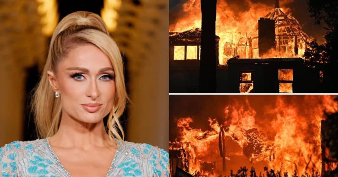 Paris Hilton Menangis Sendu, Rumah Mewah di LA Musnah Dijilat Api