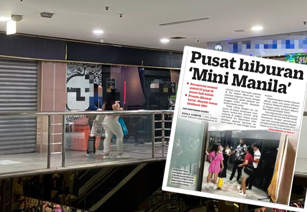Pusat hiburan 'Mini Manila' dalam radar polis, imigresen