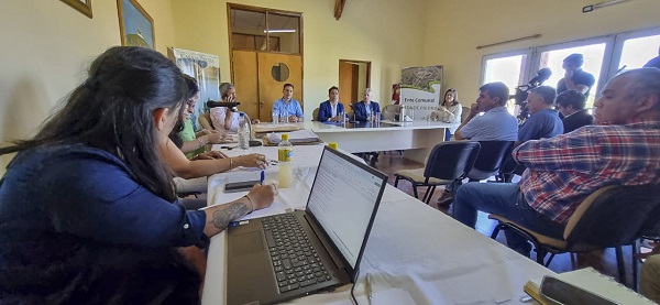 Ziliotto Inaugura Obras en Casa de Piedra: Avanza la Toma e Impulsión de Agua y el Centro de Salud