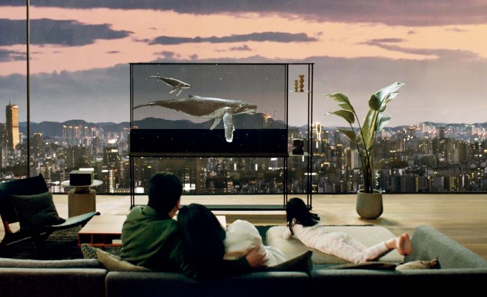 LG Lancar Televisyen Lutsinar 4K Tanpa Wayar Pertama Dunia