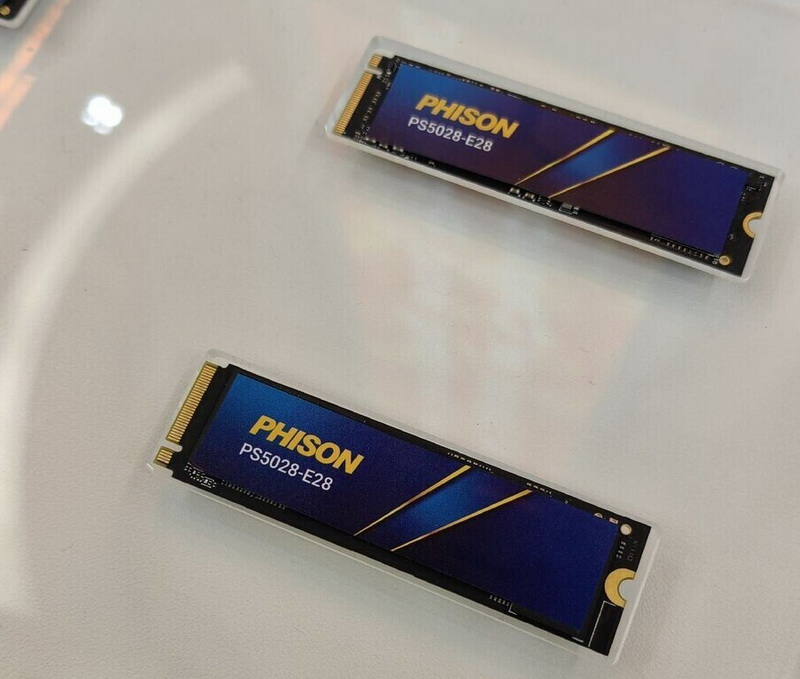 Революция в хранении данных: Phison E28 – первый PCIe 5.0 SSD-контроллер с ИИ и скоростью до 15 ГБ/с