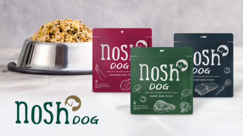 愛犬の健康をサポートする新しい選択肢「nosh DOG」登場