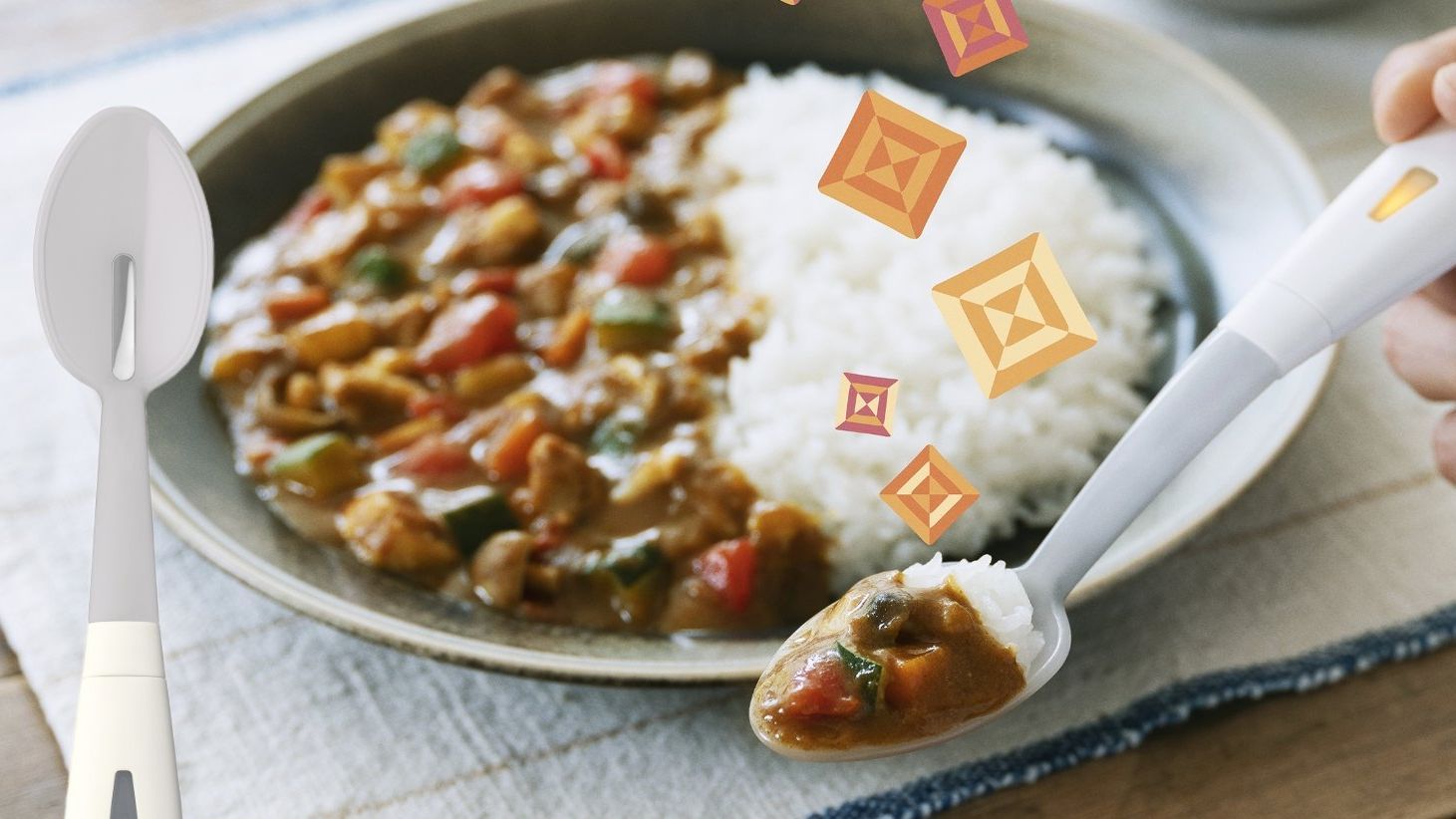 La revolucionaria cuchara japonesa que hace que los alimentos sin sal tengan sabor a sal
