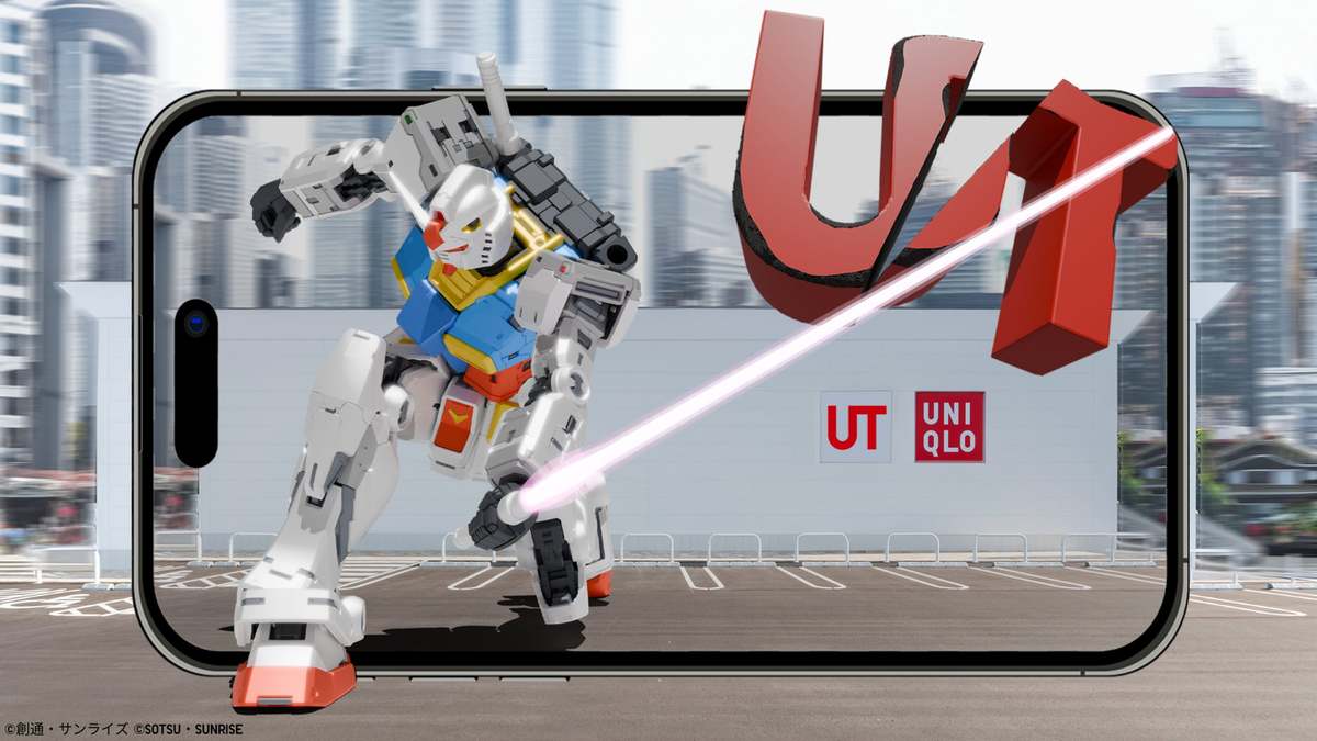 【速報】ガンダム45周年記念！ARで等身大ガンダムが現れる！最新UTコレクションも同時発売！