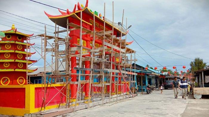 Imlek 2025 di Natuna: Hiburan Musik dan Barongsai Meriahkan Kota Tua Penagi