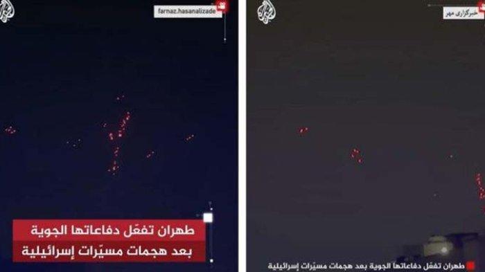 Iran Meluncurkan Serangan Balasan ke Israel: Ledakan Dahsyat Guncang Tel Aviv dan Target Bandara Mehrabad