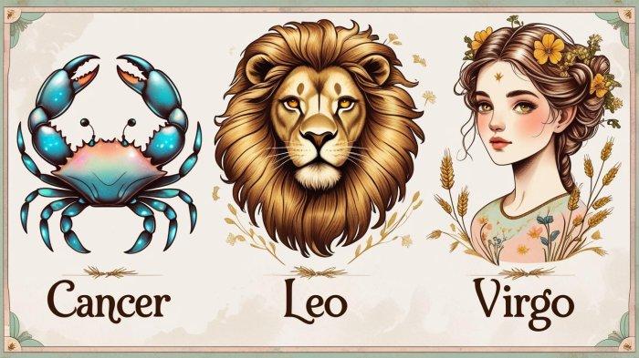 Cancer, Leo, Virgo: Ramalan Zodiak Hari Ini 19 Juni 2025 – Cinta, Karir, dan Keuangan yang Perlu Anda Ketahui!
