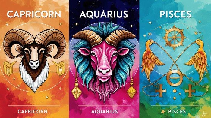 Prediksi Zodiak Capricorn, Aquarius, Pisces 26 April 2025: Cinta, Kesehatan, Karir, dan Keuangan