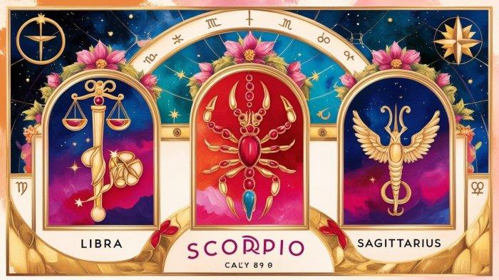 Terungkap! Ramalan Zodiak Libra, Scorpio, Sagitarius 13 Mei 2025: Peluang Emas di Keuangan & Asmara?
