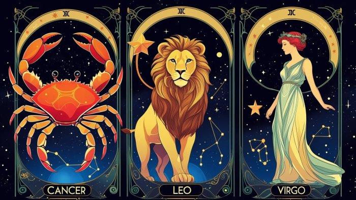 Ramalan Zodiak Cancer, Leo, dan Virgo Hari Ini: Peluang Baru dan Tantangan yang Menanti (4 Juni 2025)