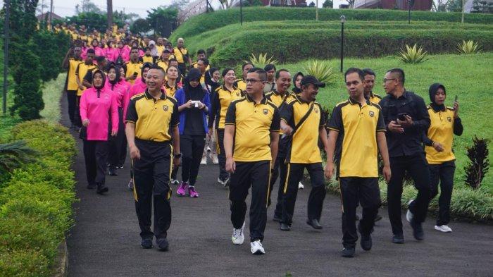 Silaturahmi Lewat Olahraga: Polres Purbalingga Rayakan Idul Fitri dengan Semangat Kebersamaan di D'Las Serang