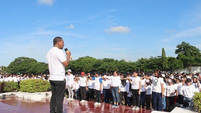 Wagub Jhoni Asadoma Pimpin Ratusan ASN Pemprov NTT Berolahraga Bersama
