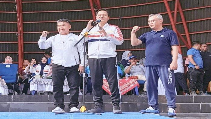 Bupati Edison Luncurkan Program MEMBARA untuk Meningkatkan Semangat Pemuda dan Olahraga di Muara Enim
