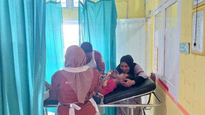 Dinas Kesehatan Taliabu dan HMT Gelar Sunat Massal di Puskesmas Nggele