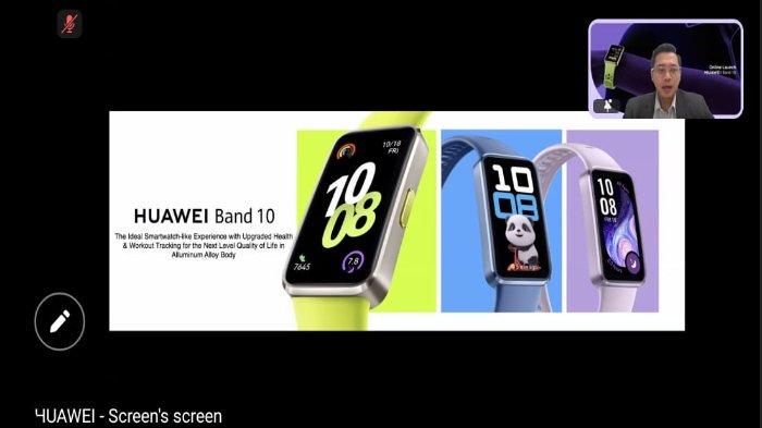 HUAWEI Band 10 Hadir di Indonesia: Pemantau Kesehatan dan Olahraga Canggih