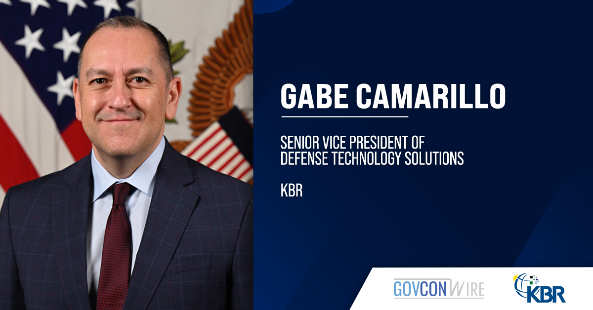 KBR Appoints Gabe Camarillo as SVP, Driving Innovation in Defence Tech