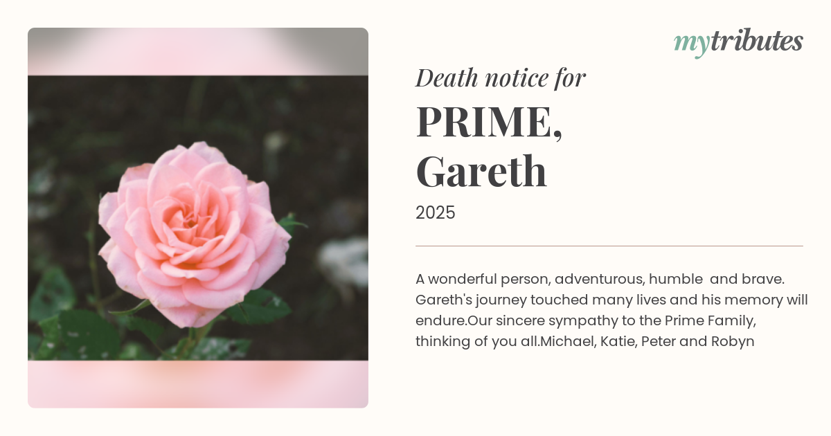 PRIME, Gareth