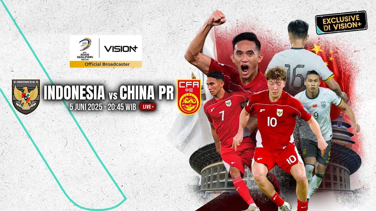 MERDEKA! Nonton Langsung Timnas Indonesia vs China di Kualifikasi Piala Dunia 2026: 7 Link Streaming Resmi & Legal!