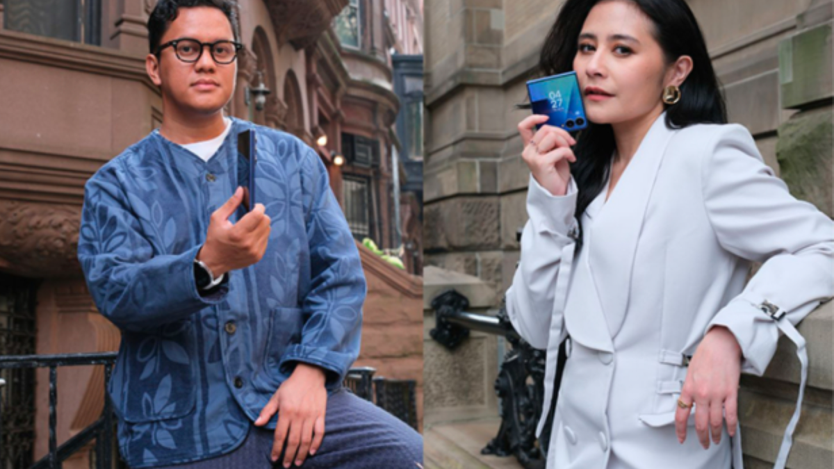 Reaksi Arief Muhammad hingga Prilly Latuconsina Rasakan Canggihnya Galaxy Z Fold7 dan Z Flip7