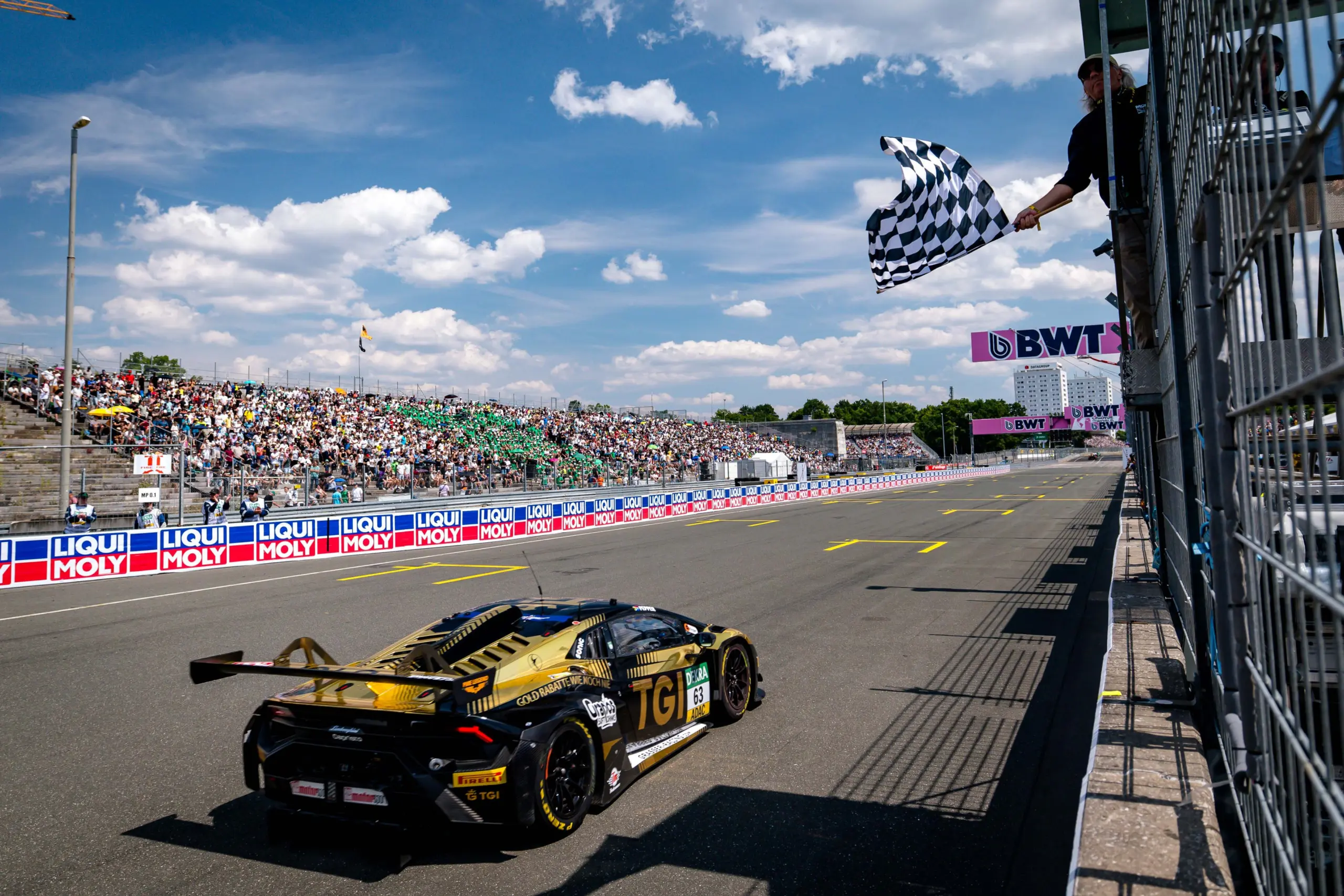 Jordan Pepper domina Norisring e garante uma vitória sensacional no DTM com o Lamborghini Huracan GT3 Evo2.