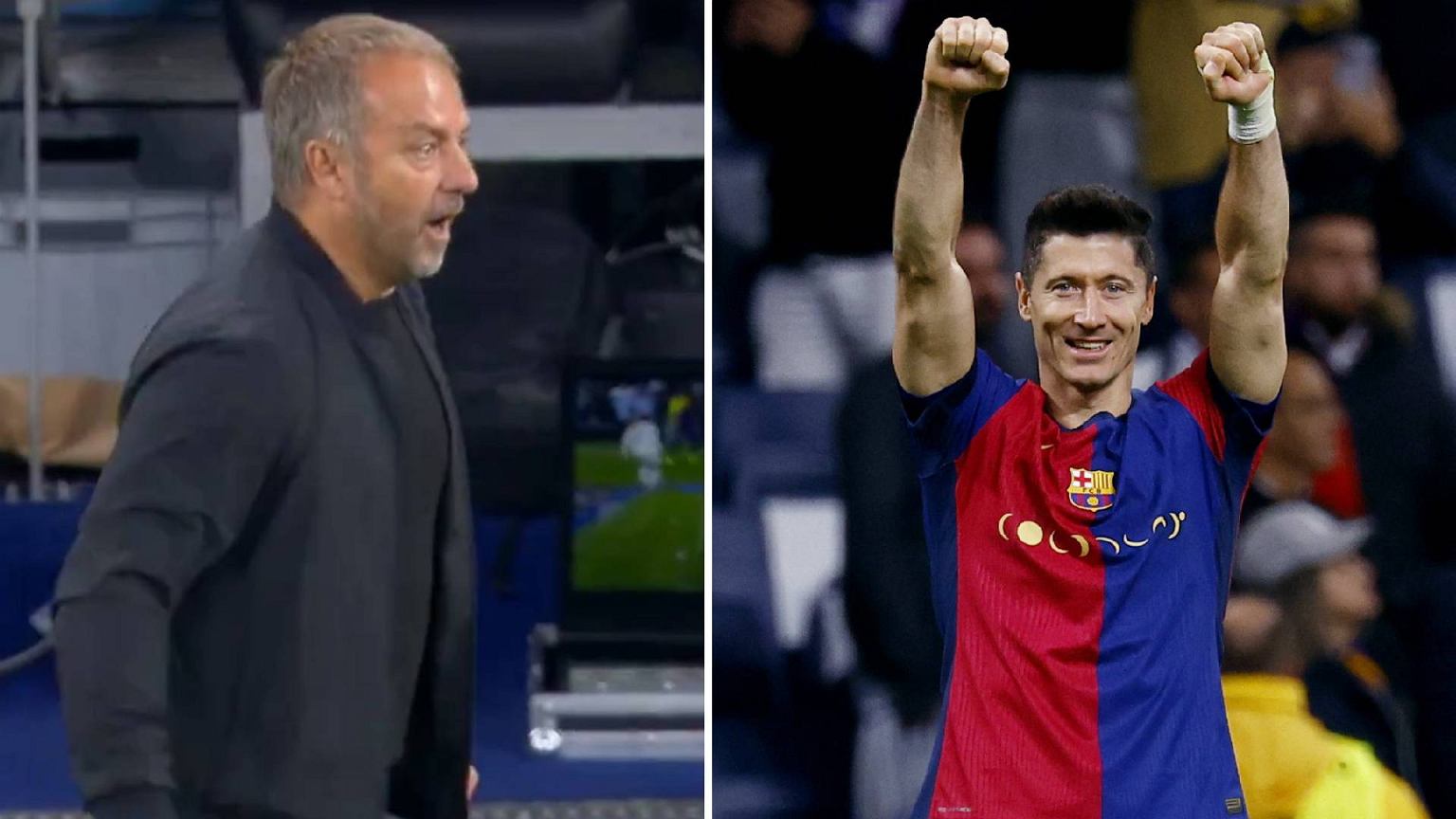 Hansi Flick wyjaśnił decyzję ws. Lewandowskiego. Króciutko