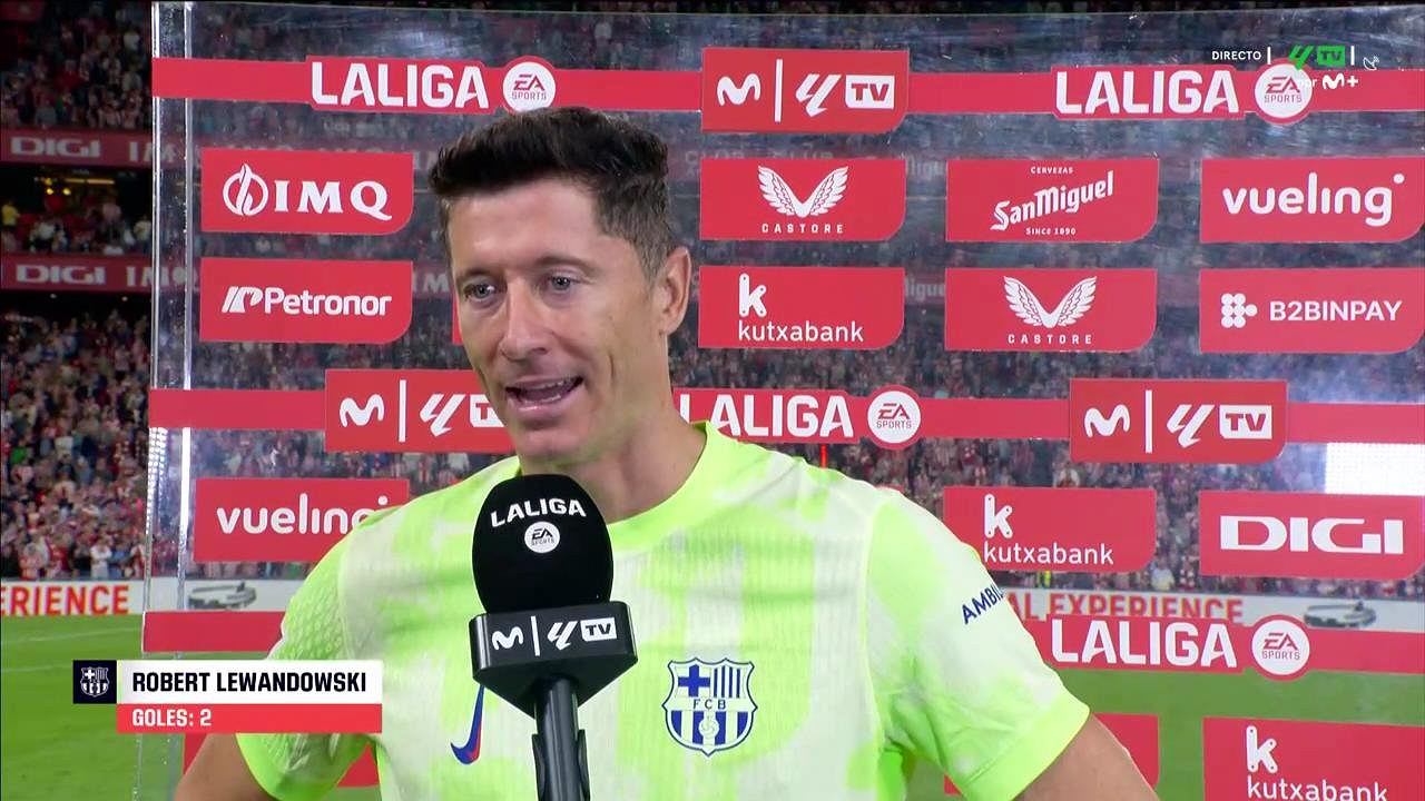 Lewandowski po zwycięstwie z Barceloną: "Trochę mi smutno..." Szczerze o powrocie do formy