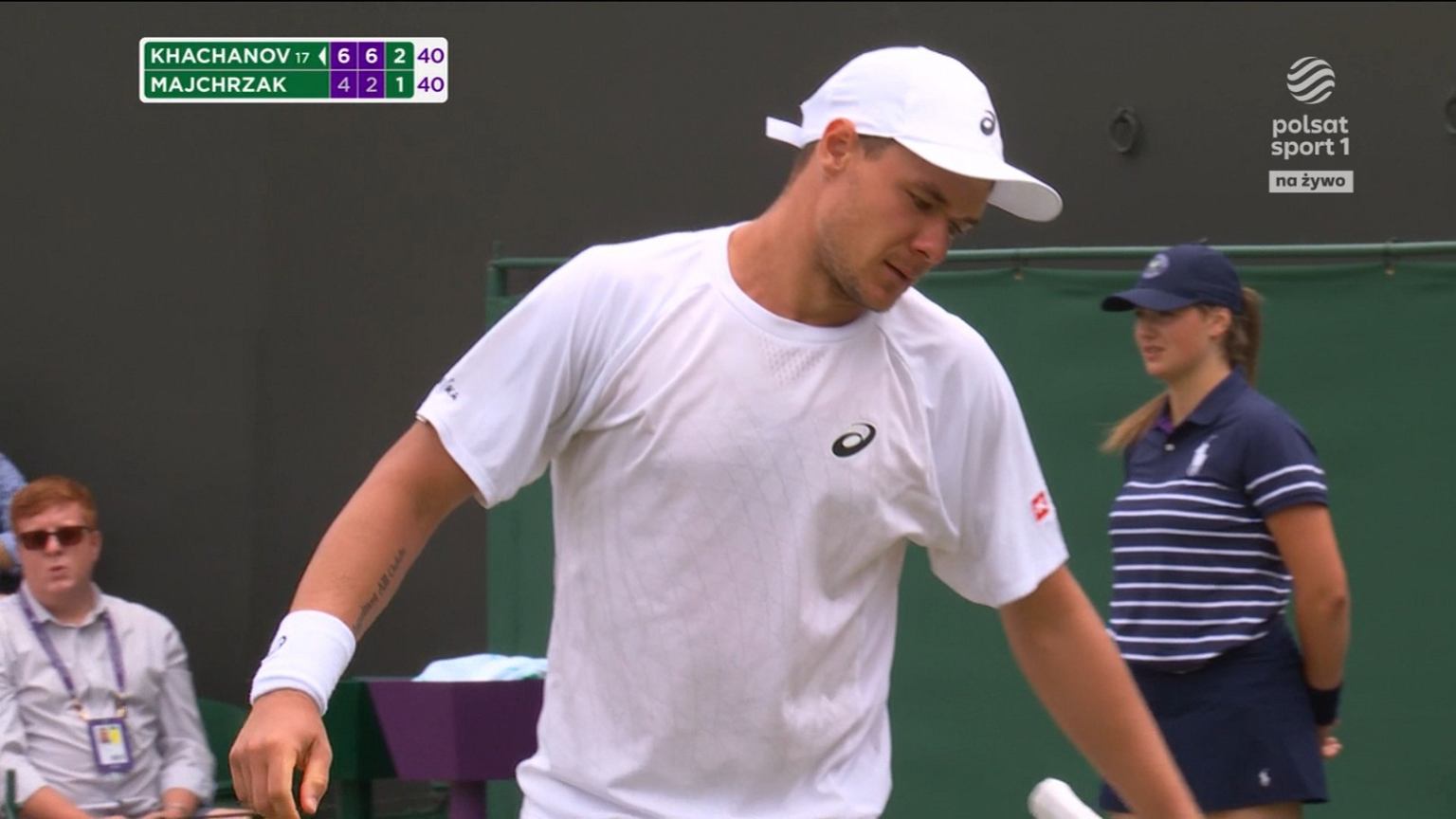 Trzy sety i koniec! Majchrzak napisał piękną historię na Wimbledonie