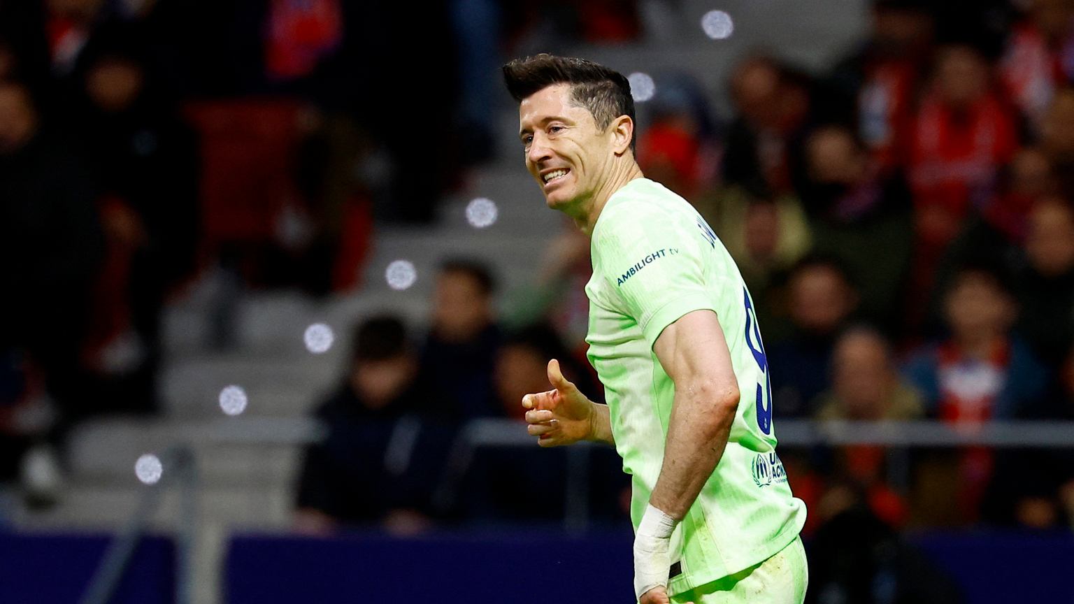 Lewandowski wywraca mecz! Hiszpańskie media szaleją po golu Polaka
