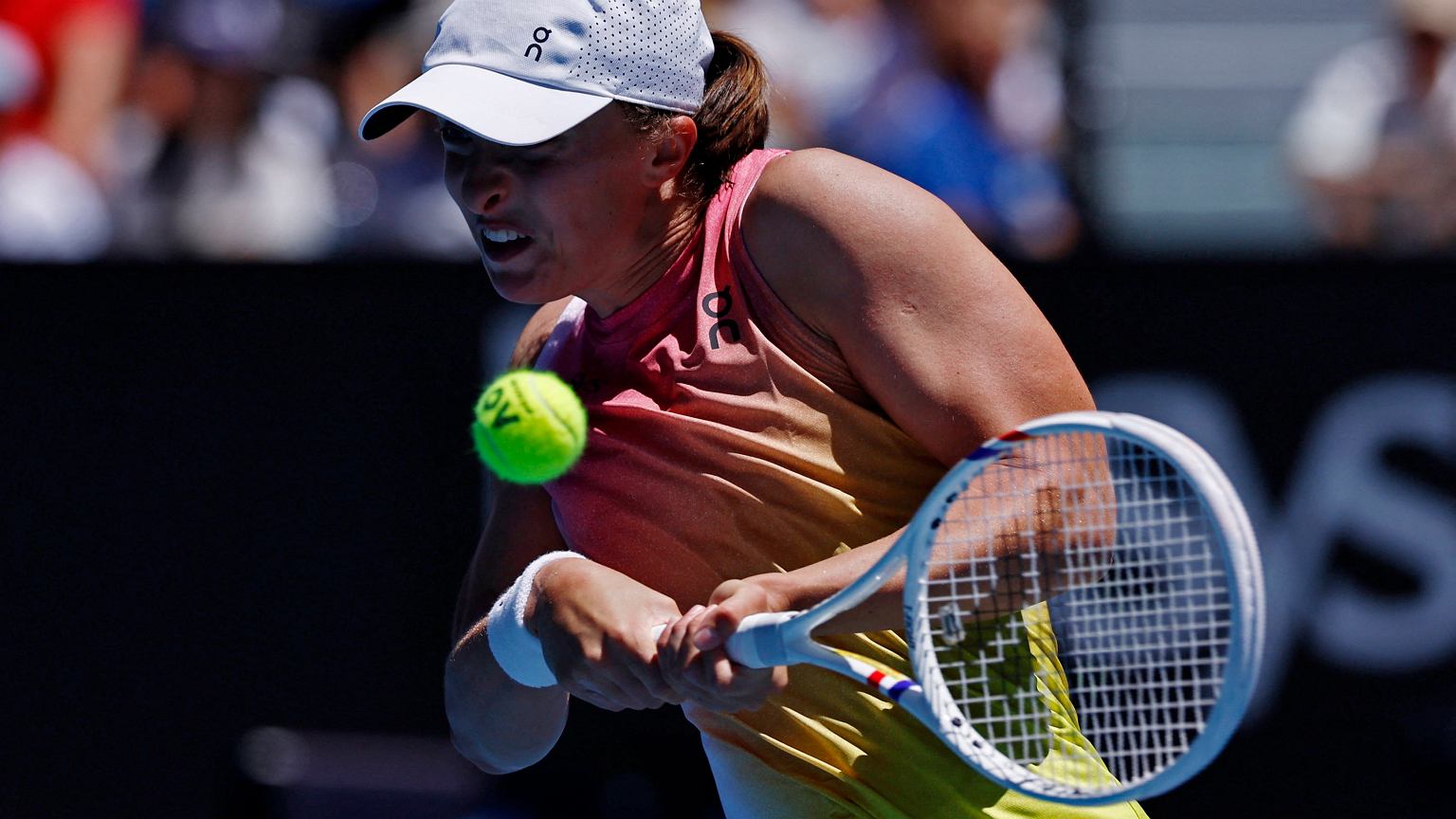 Iga Świątek na żywo - GODZINA MEczu i TRANSMISJA z Australian Open