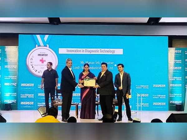 Lords Mark Industries Shines at NavaBharat Healthcare Summit 2025, Bags Innovation Award!