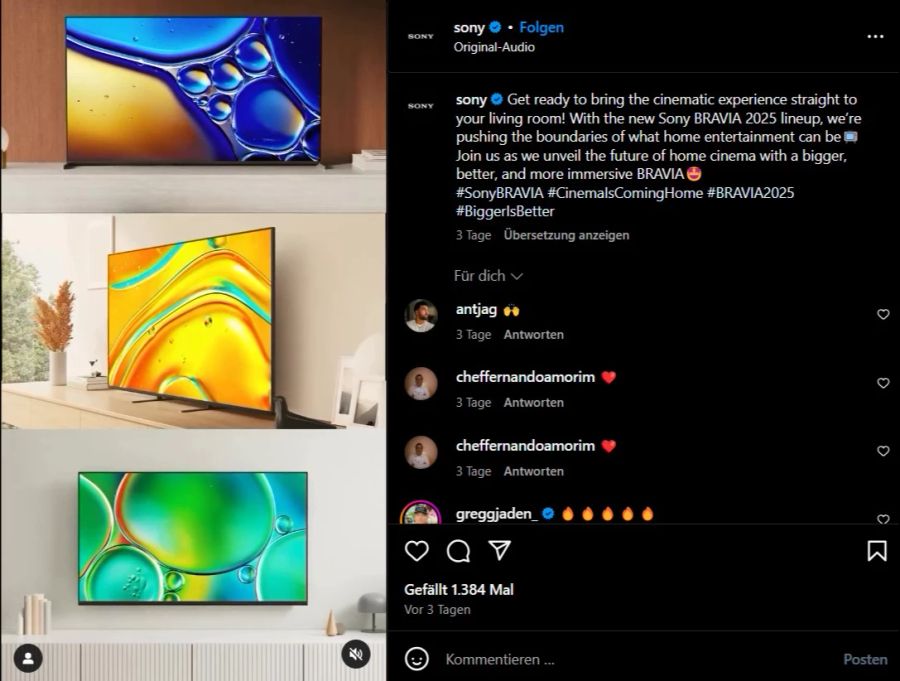 Sony 2025: Entdecken Sie die neuesten TV-Innovationen mit Bravia 8 II und QD-OLED-Technologie