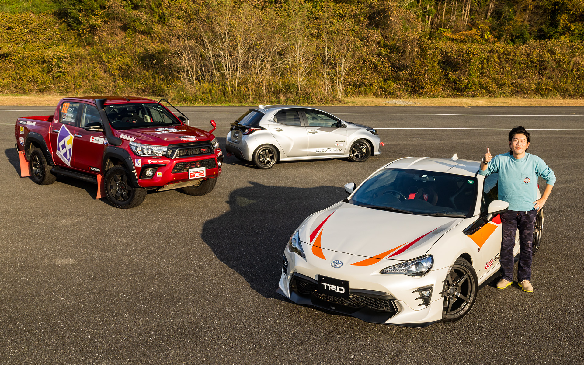 TRDのパフォーマンス魂を注入した3台のスポーツカーモデル