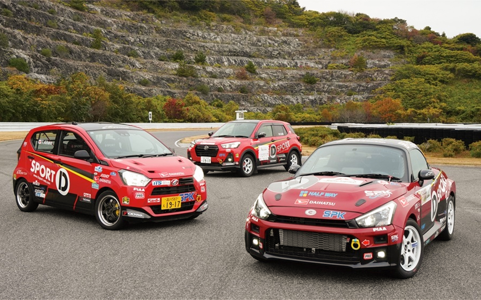 ダイハツ×SPK、2025年モータースポーツ活動概要 走行会「D-SPORT ...