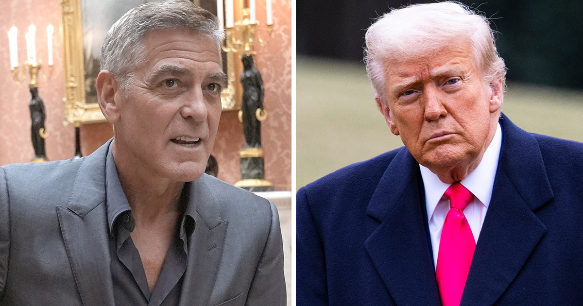 George Clooneys svar på kritiken från Donald Trump