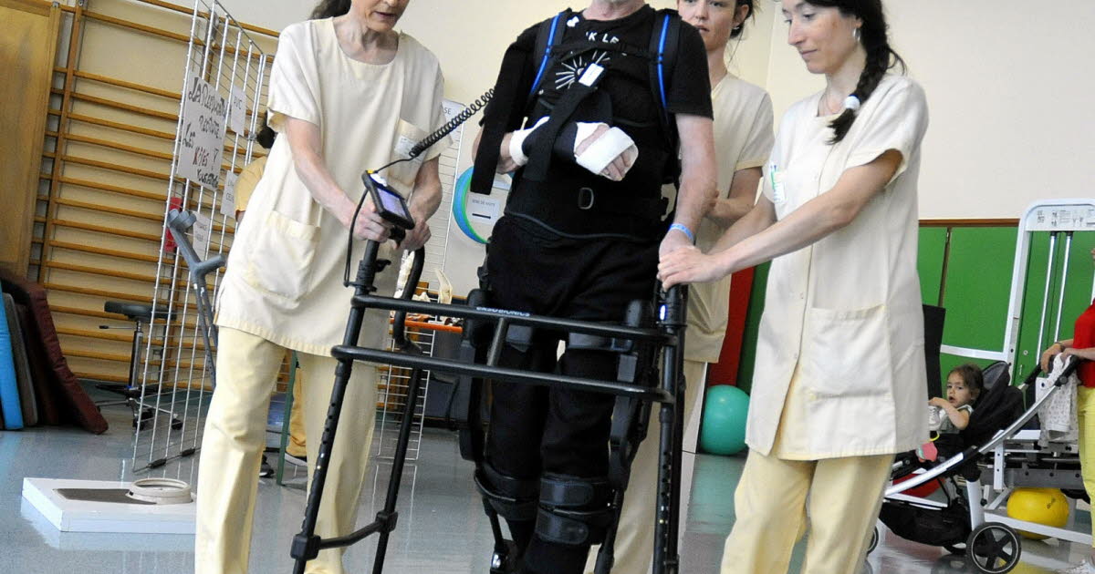 Hôpital Pasteur de Colmar Rééducation: les exosquelettes, technologie 2.0 indispensable