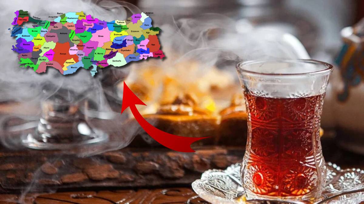 Türkiye'de Çay Tüketim Şampiyonu Şok Etti! Karadeniz'i Geride Bırakan Şehir Hangisi?