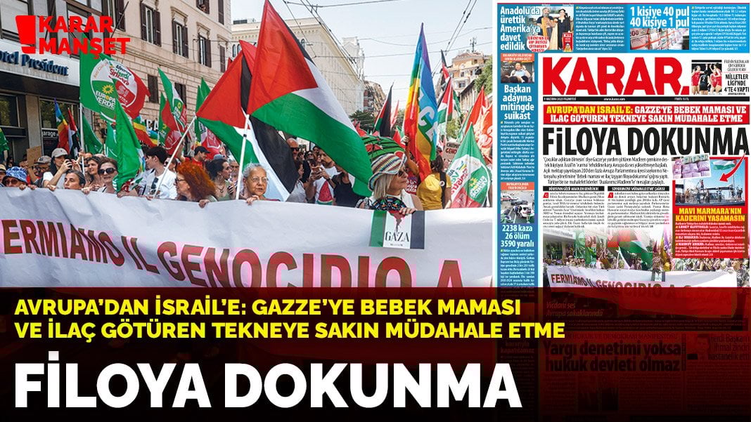 Gazze'ye Açlık Karşıtı Yardım Ulaşması İçin Madleen Gemisine Destek Büyüyor: Avrupa'dan Sesler Yükseliyor!