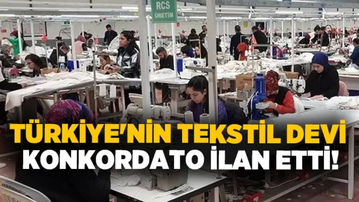 Gaziantep Tekstil Devinin Konkordato Kararı: Ekonomik Rüzgarlar İş Dünyasını Sarsmaya Devam Ediyor!