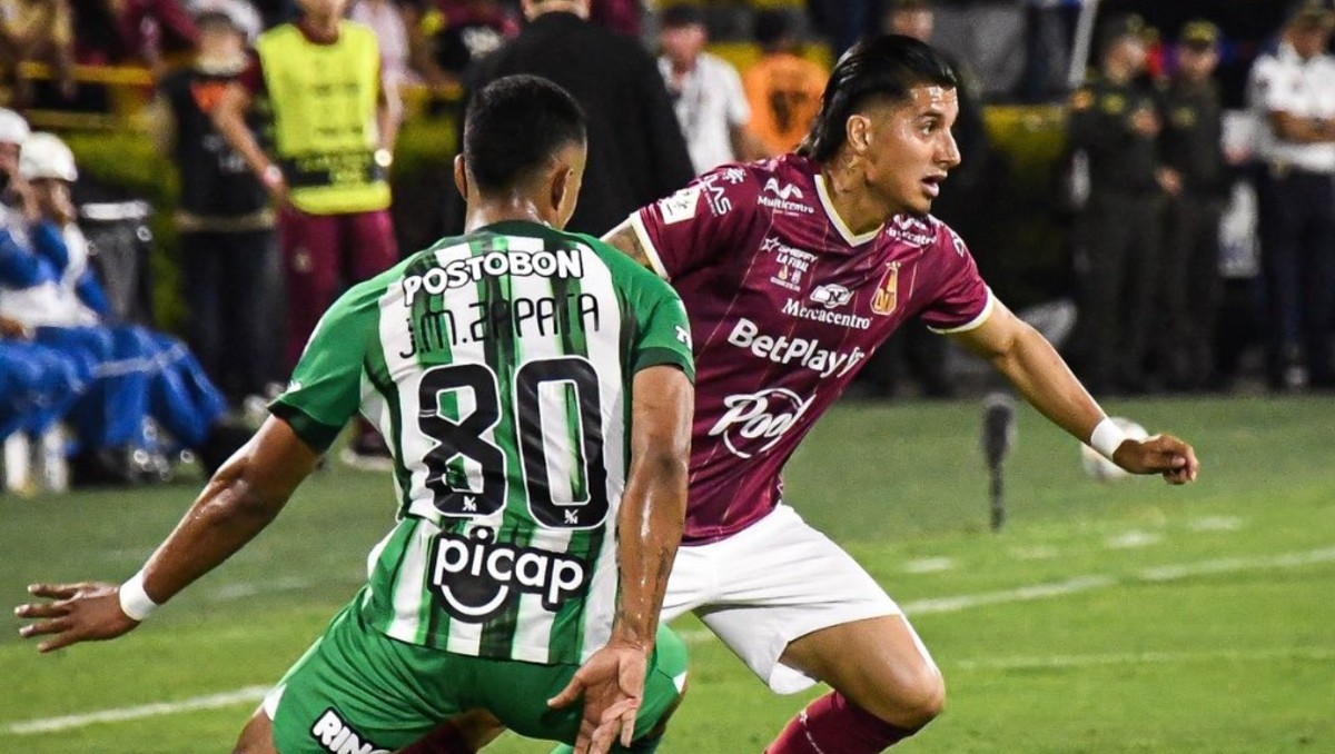 Atlético Nacional y Deportes Tolima empatan en emocionante final de ida de la liga colombiana
