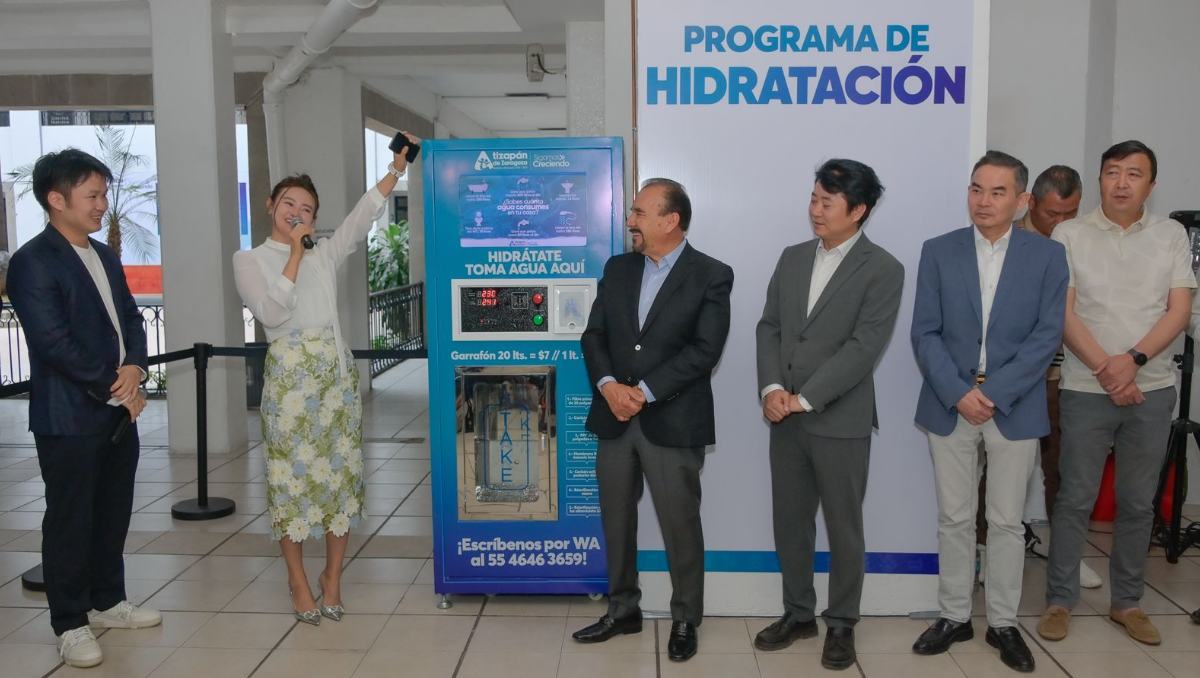 ¡Agua para Todos! Atizapán Recibe Programa de Hidratación Impulsado por el Gobierno y Aquarelief China