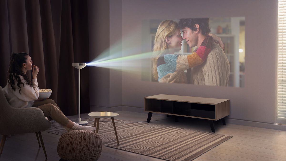 Unlock Endless Entertainment: LG's 3-in-1 Projector with Mood Lamp and Bluetooth Speaker