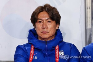 홍명보 감독, 오만전 무승부에 '아쉬움'...