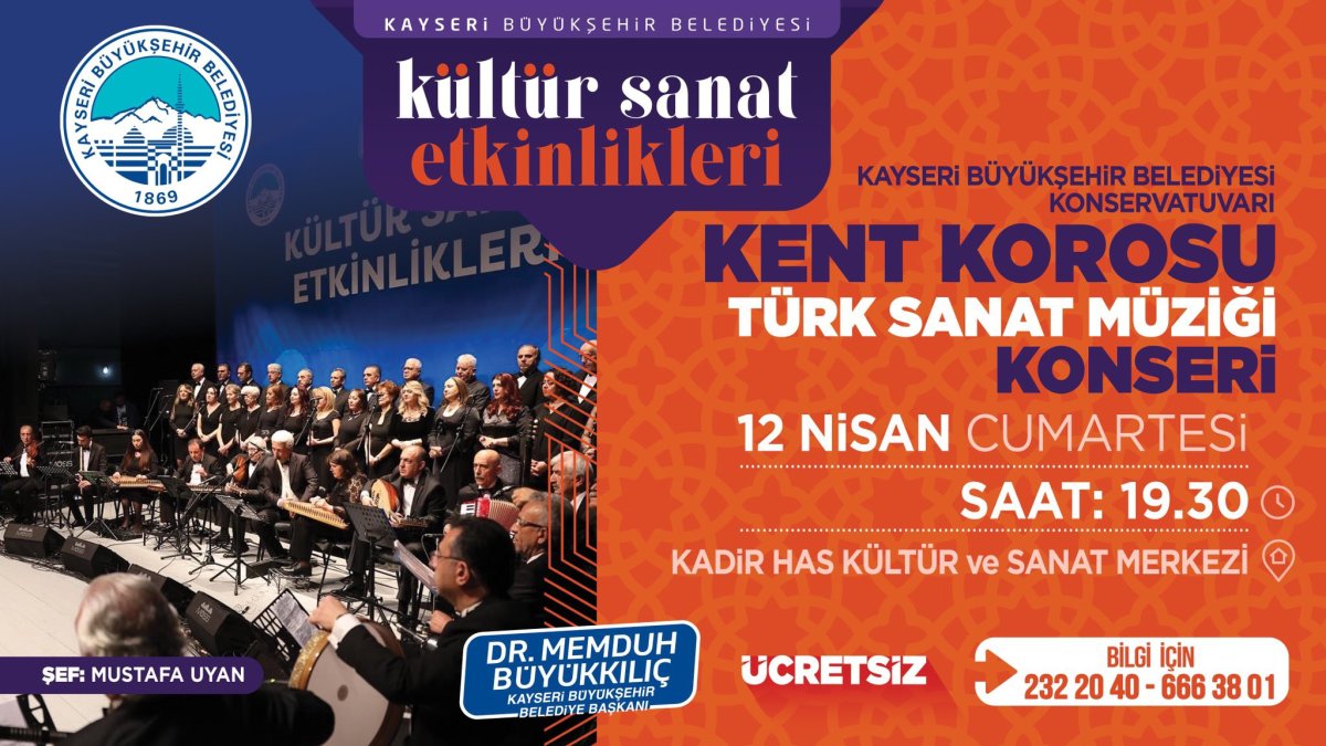 Kayseri'de müzik ve eğlence dolu hafta sonu