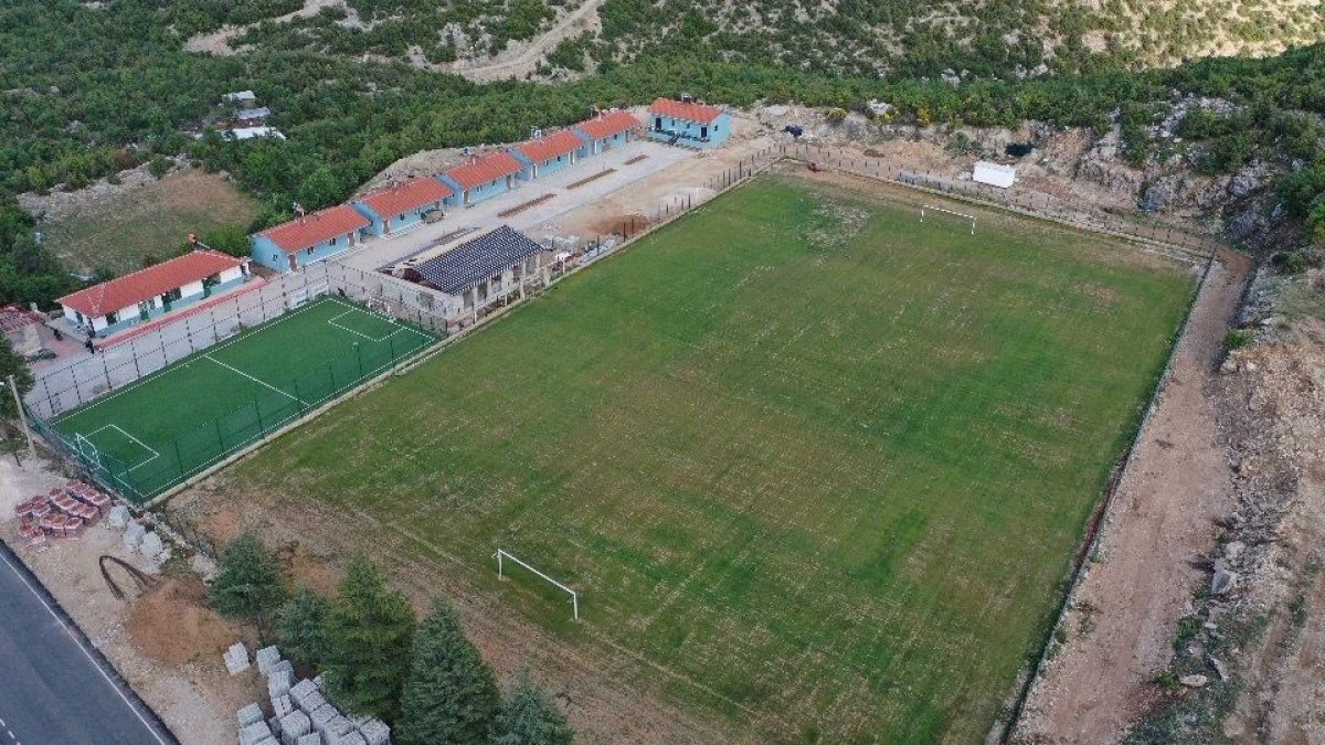 Antalya'daki spor köyü, kamp dönemi için hazırlanıyor