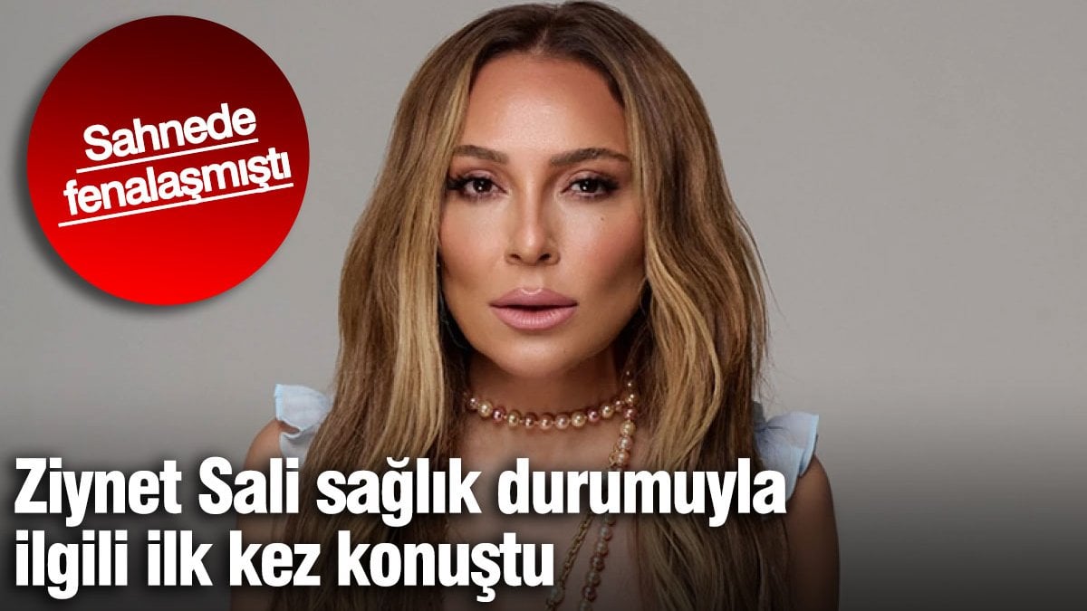 Ziynet Sali sağlık durumuyla ilgili ilk kez konuştu! Sahnede fenalaşmıştı