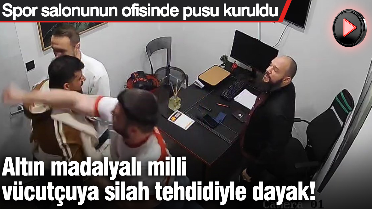 Şampiyon Vücutçuyu Spor Salonunda Şiddet! Semih Topçu'ya Silahla Tehdit ve Dayak!
