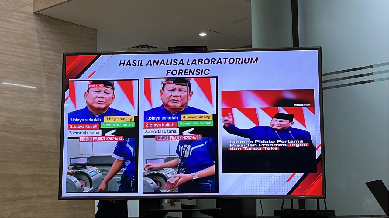 Polisi Buru Otak Penipuan Berkedok Teknologi AI Deepfake Wajah Presiden Prabowo