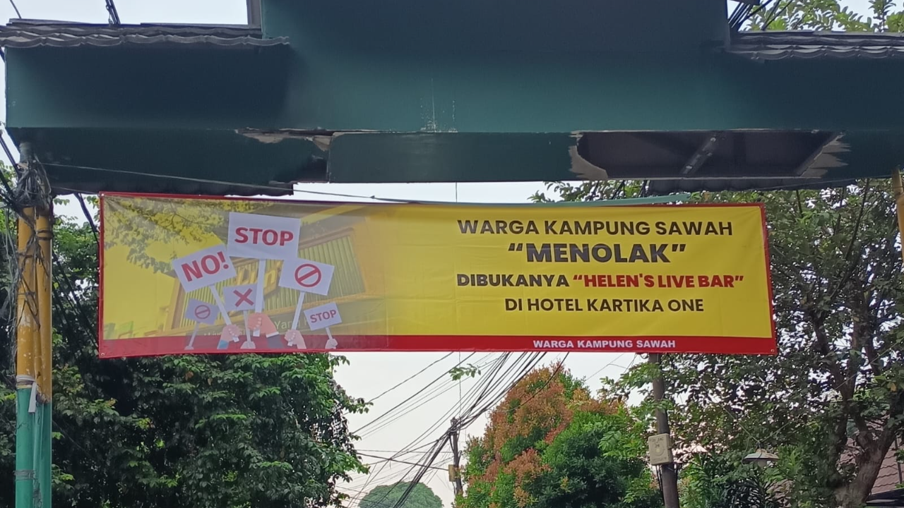 Warga Kampung Sawah Jagakarsa Bersatu Menolak Pembukaan Tempat Hiburan Malam